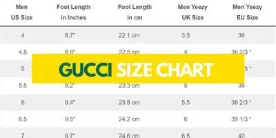 gucci shoes mens size chart|gucci men's shoes size 15.